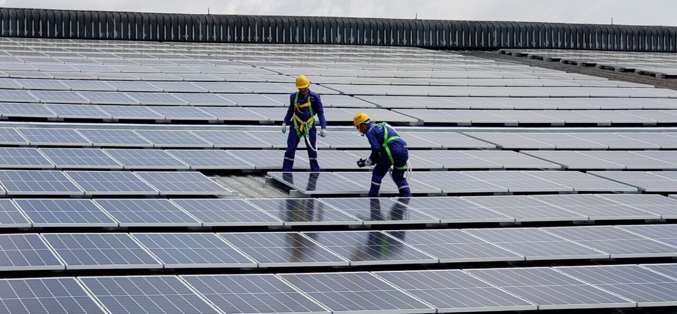 Điện mặt trời mái nhà ~1 MWP - Nhà máy gỗ Đăng Thanh