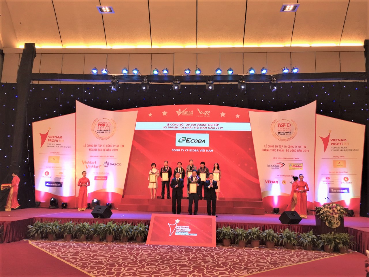 ecoba gains top 500 best profited enterprises in vietnam 2019 award zFTd
