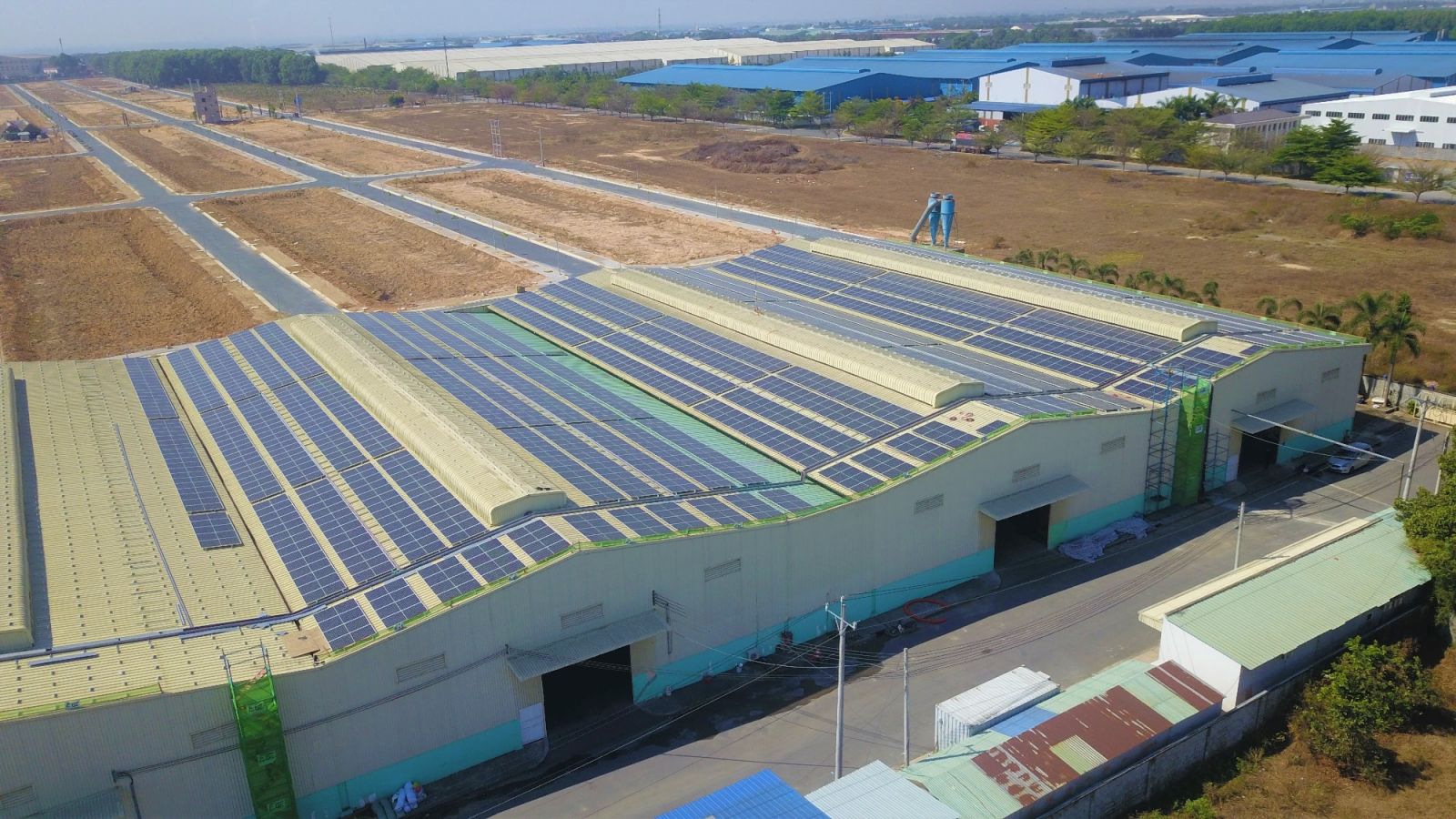 hoan thanh lap dat he thong dien mat troi tai nha may saki va hai van giai doan 1 VpoD