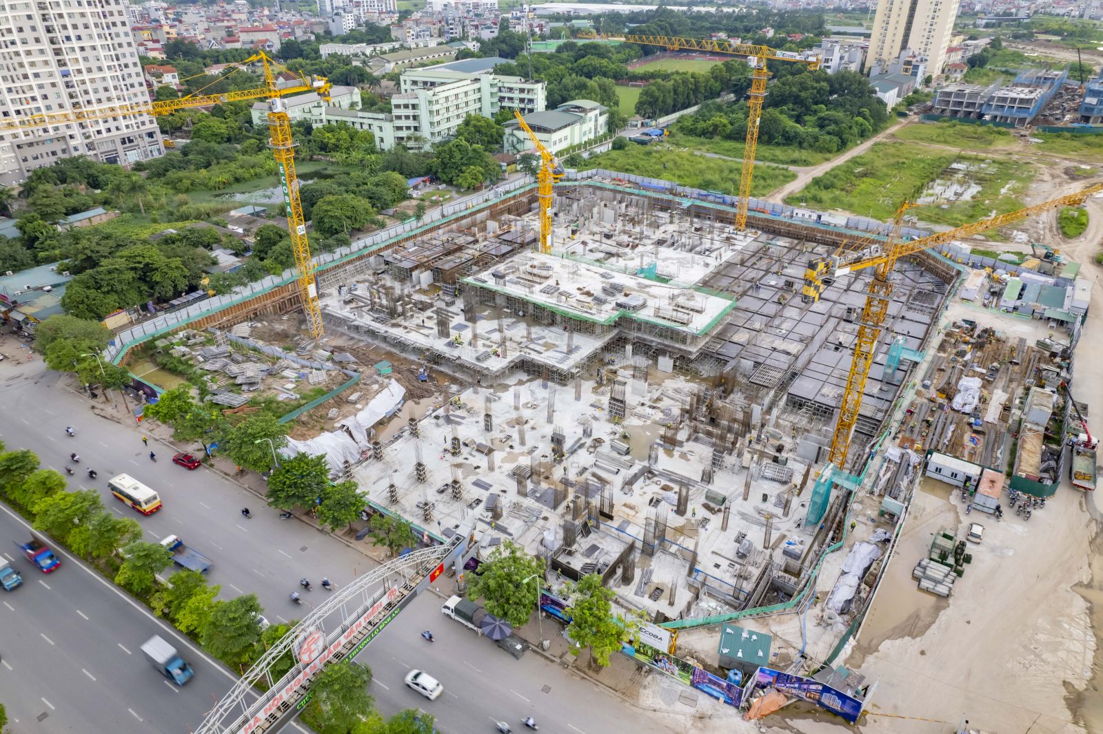 october 2023 updated images of ecoba vietnams under construction projects RMig