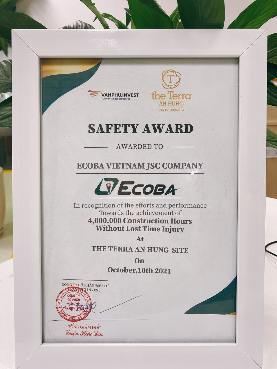 The Terra An Hung project reaches 4 million safe hours 1 the terra an hung project reaches 4 million safe hours ESVJ