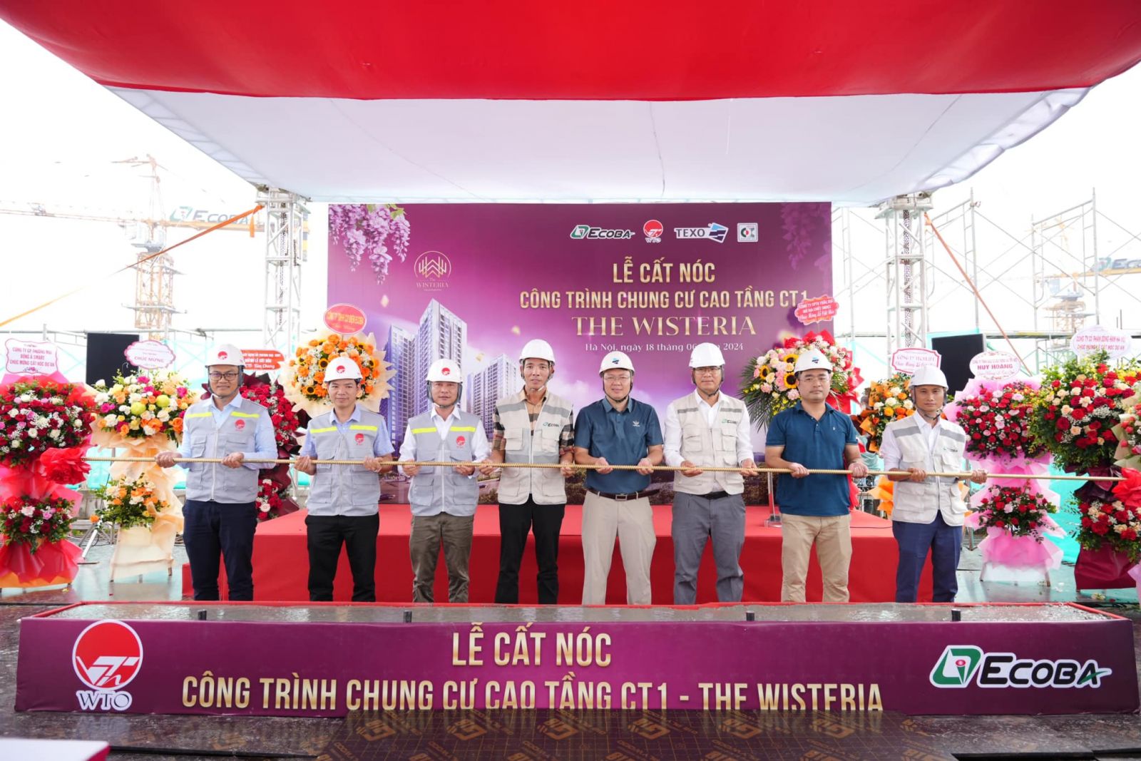 the wisteria project tops off ahead of schedule aQ9i